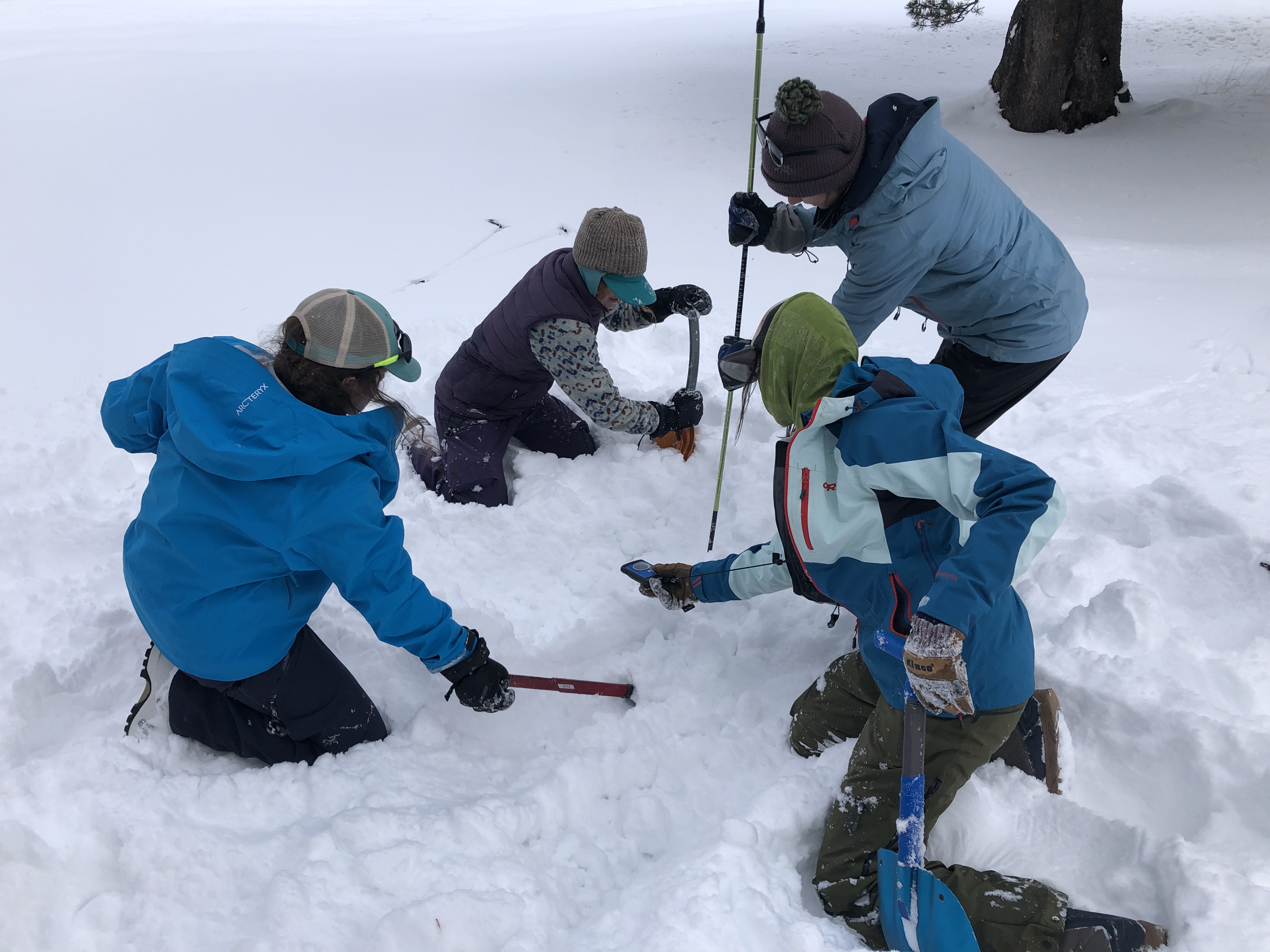 Dani Reyes-Acosta joins Backcountry Babes for their Companion Rescue course in South Lake Tahoe, California.