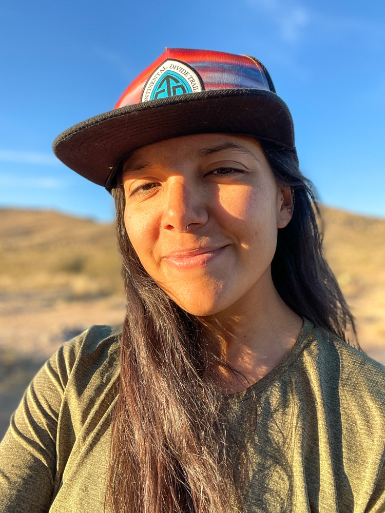 Selfie. Golden hour on the Continental Divide Trail. 